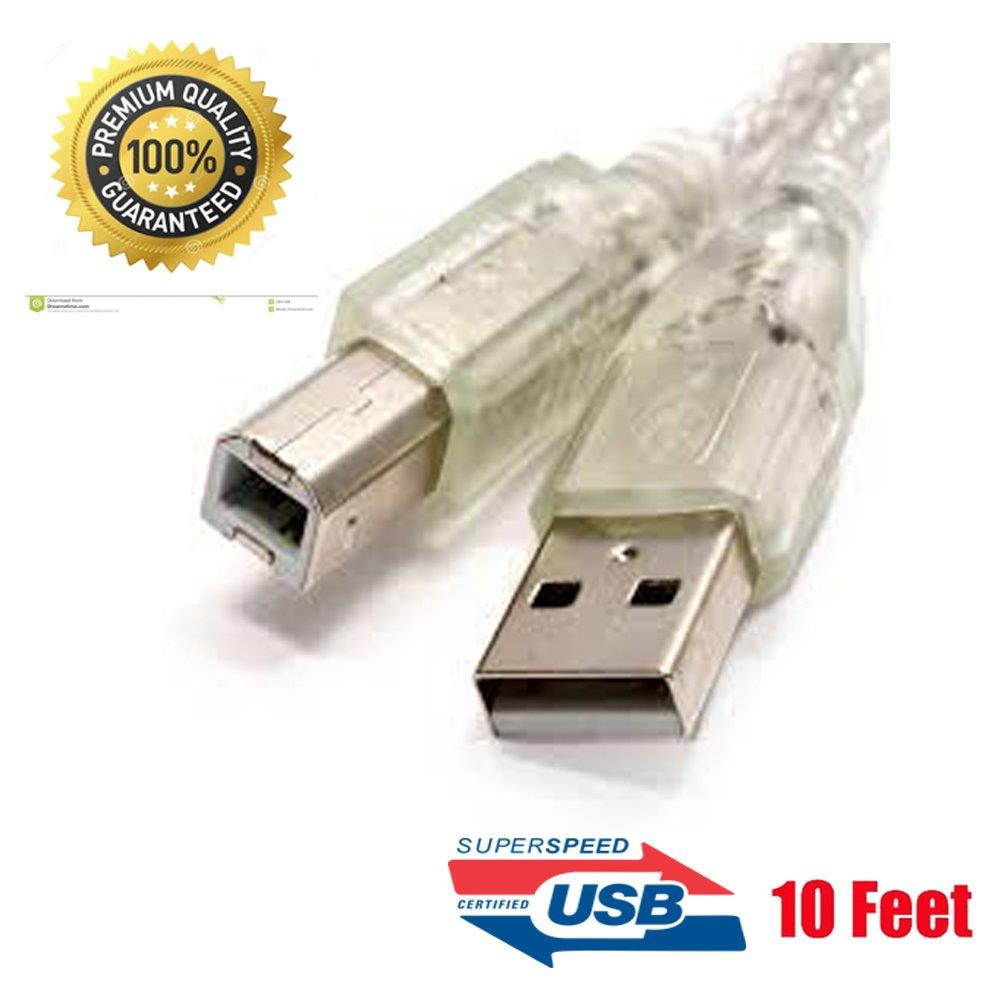 Premium USB Cable Cord for Fujitsu ScanSnap S510 S510M Scanner PA03360