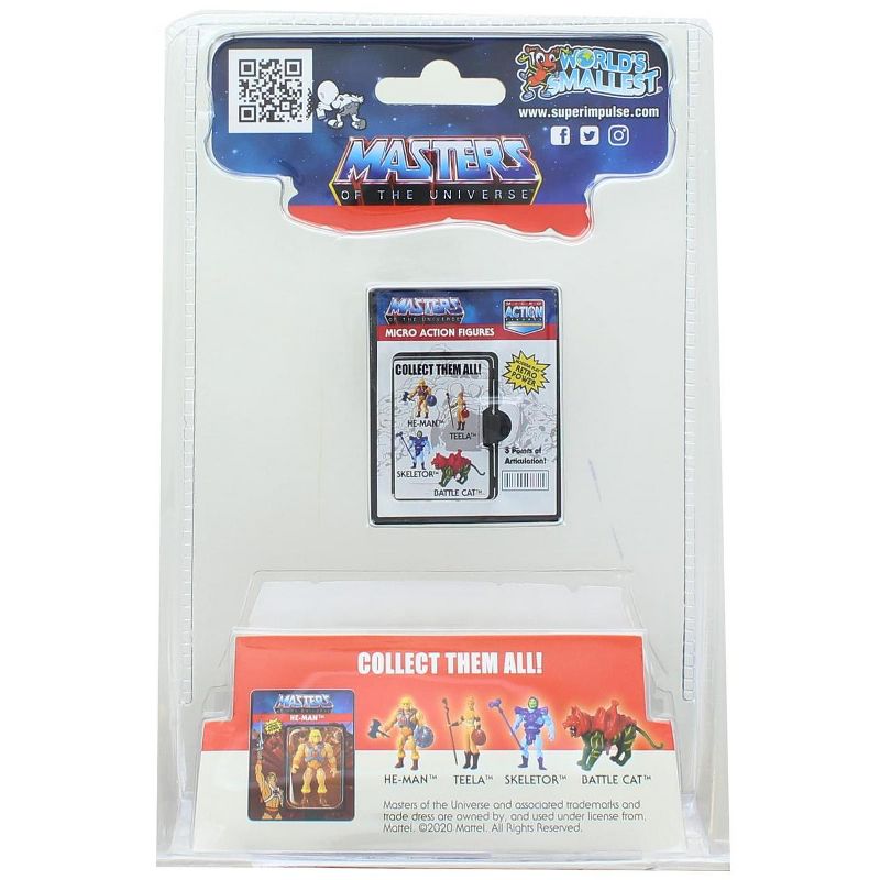 Super Impulse Masters of the Universe World's Smallest Micro Action Figure | Battle Cat