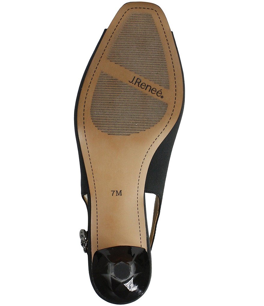 Trotters Kari Pearlized Leather Block-Heel Pumps