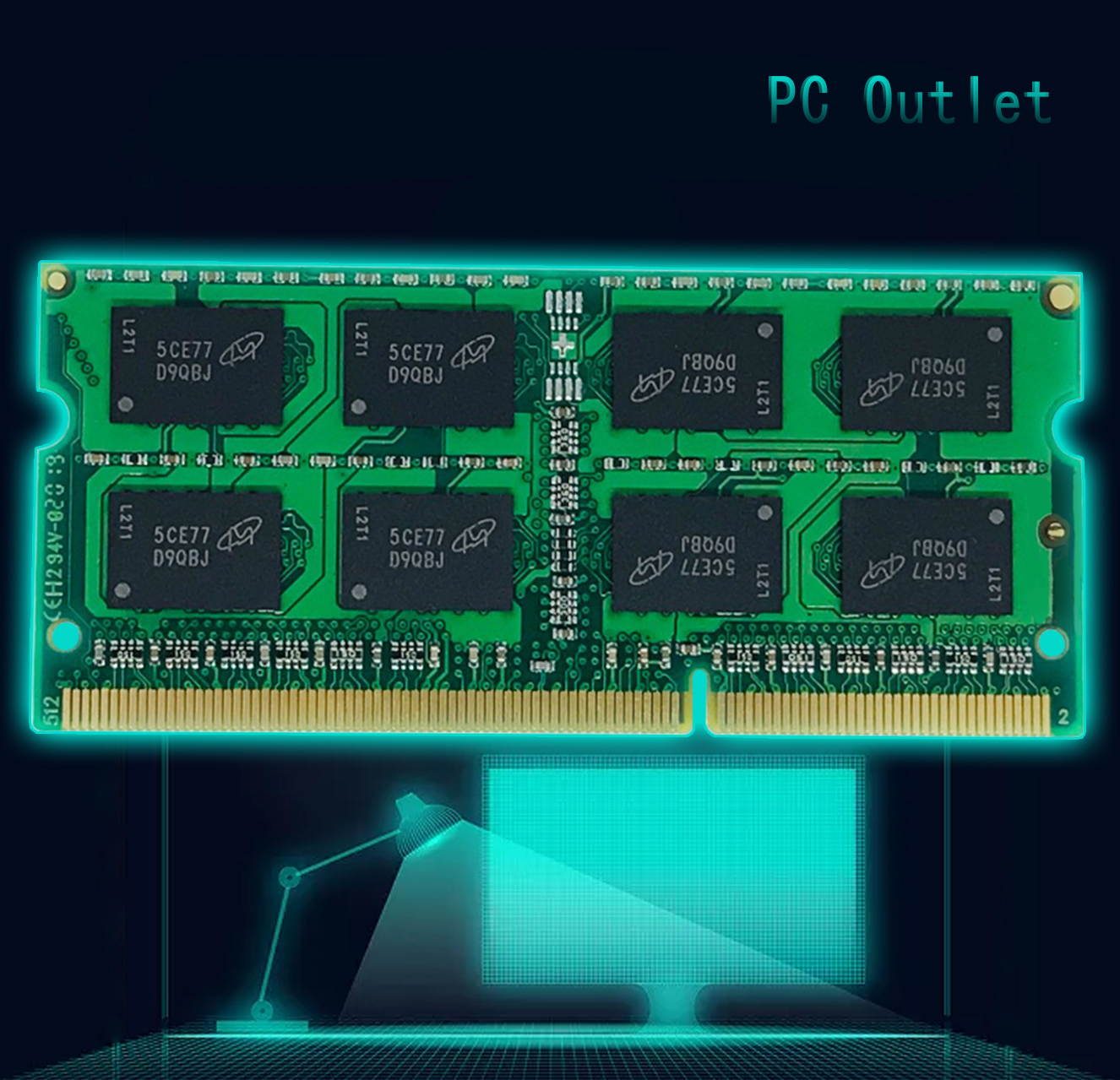 Crucial Laptop Ram 8GB x1 DDR3L-1866 RAM PC3L-14900 CT102464BF186D.M16FN SODIMM Memory 204pin 1.35V