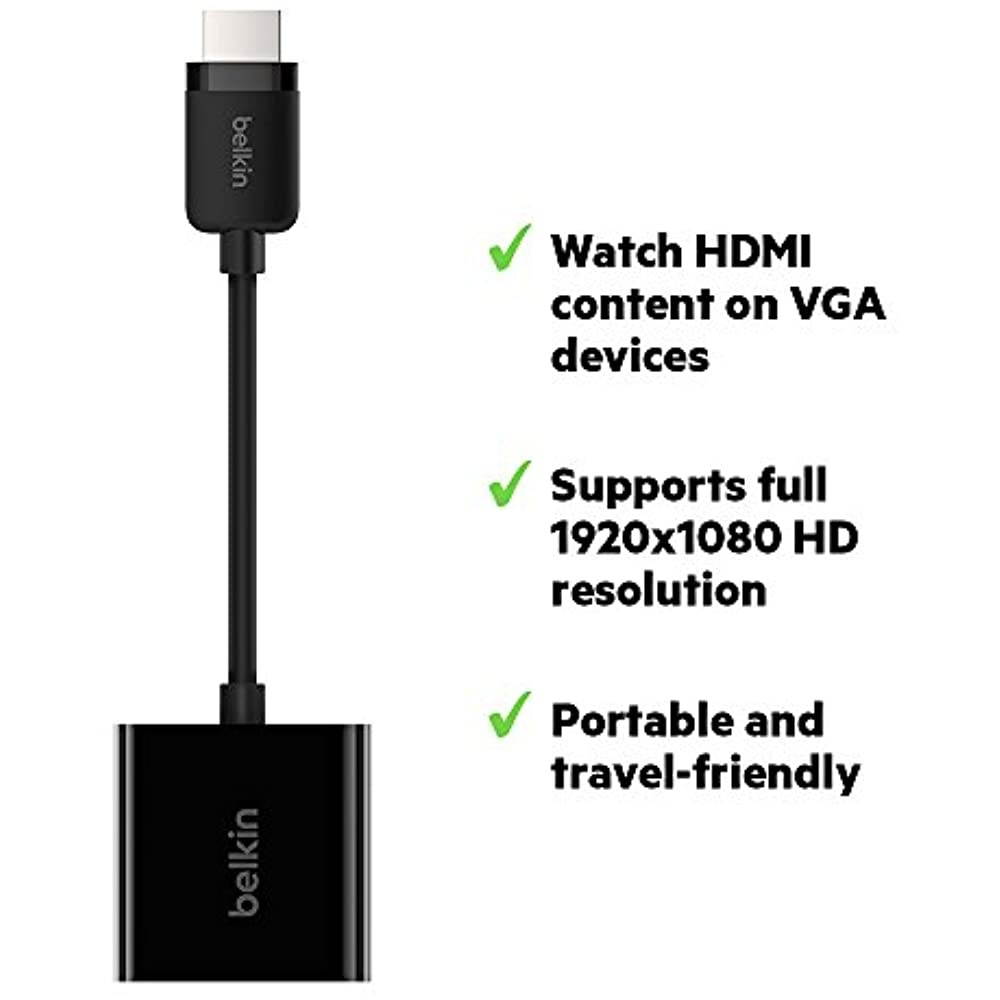 Belkin Hdmi To Vga Adapter