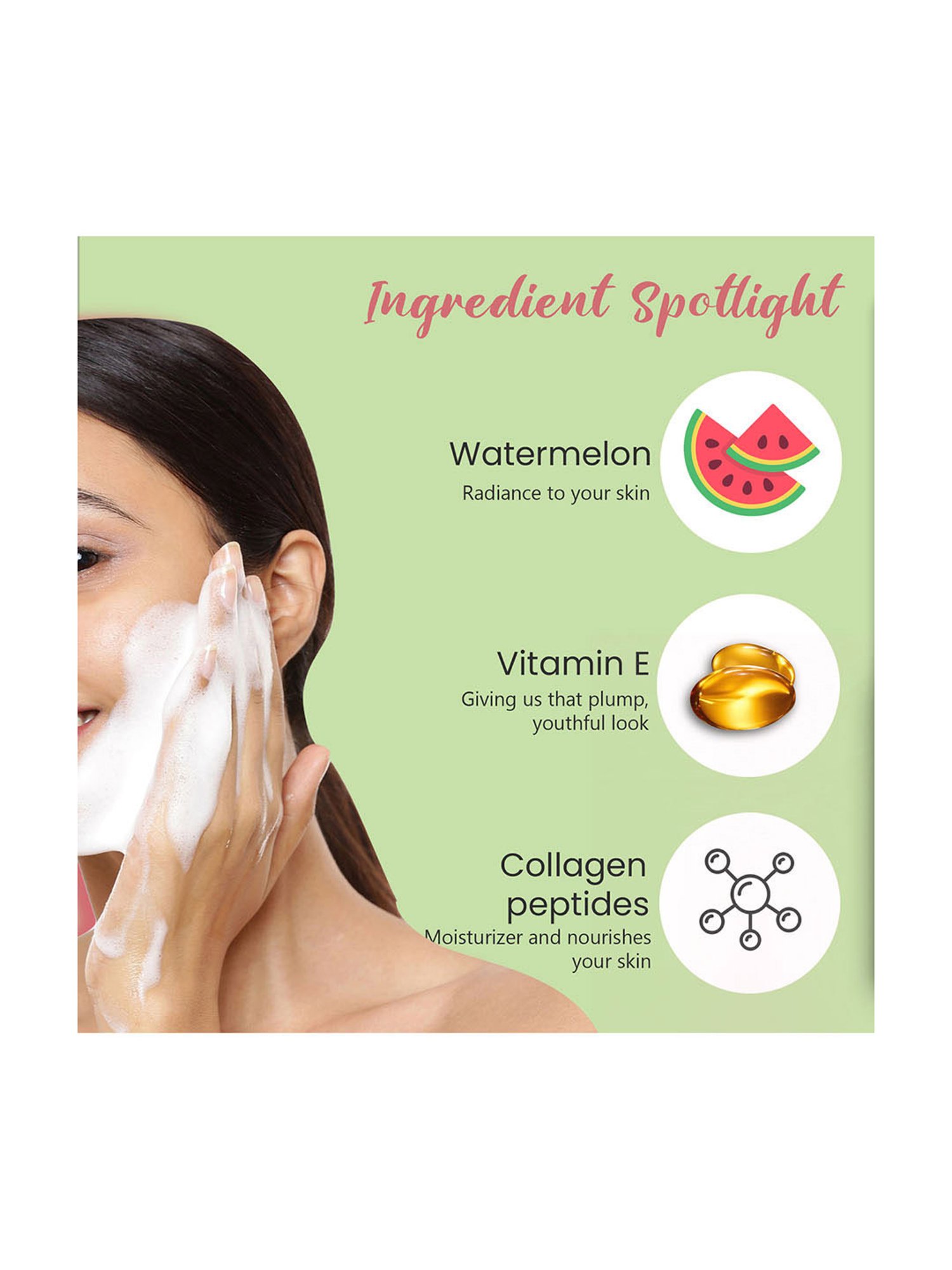 Globus Naturals Rice Ceramide Radiance Face Wash - Pack of 3