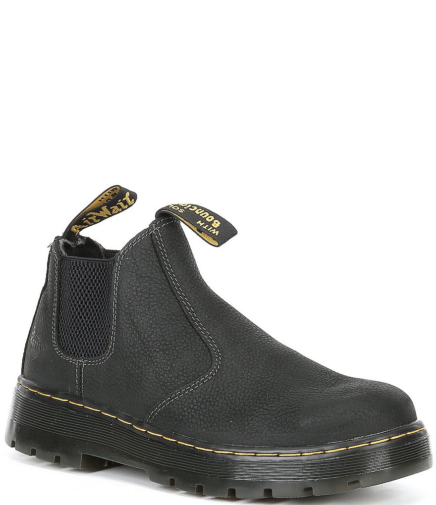 Dr. Martens Men's Hardie Leather Chelsea Boots