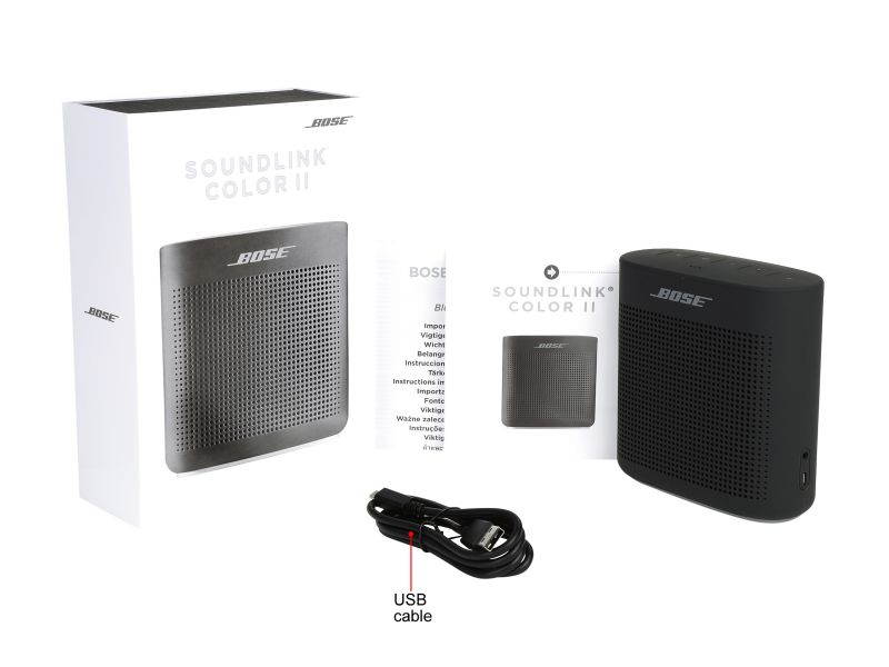 Bose SoundLink Color II Bluetooth Wireless Portable Speaker 752195-0100 - Black