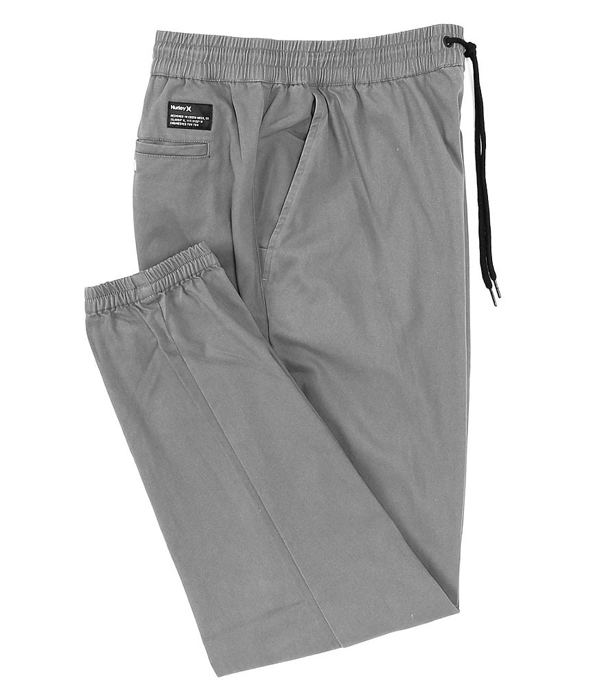 Hurley Drawcord Waist Outsider Icon Straight-Fit Jogger Pants