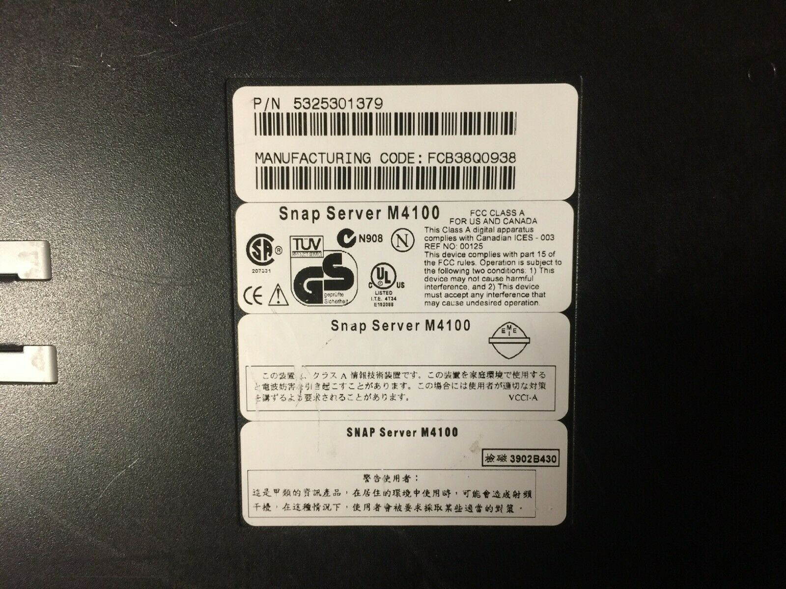 Quantum Snap Server M4100 400GB 70700208-001 5325301379