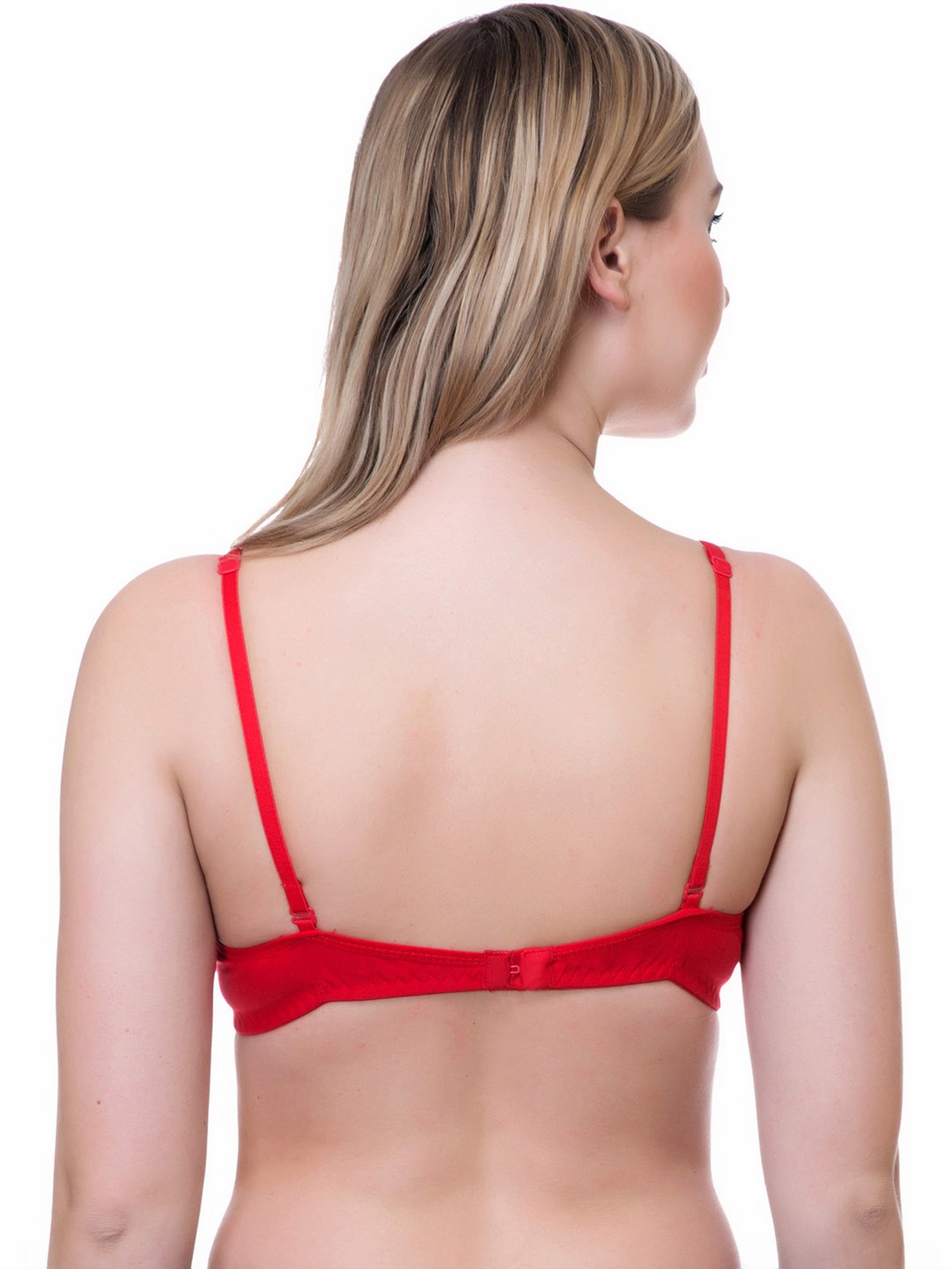 Lady Lyka Multicolor Non Wired Padded T-Shirt Bra (Pack Of 2)