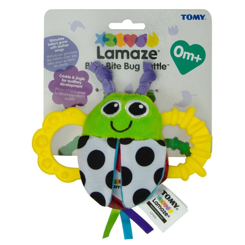 Lamaze Teether Bitty Bite Bug Rattle
