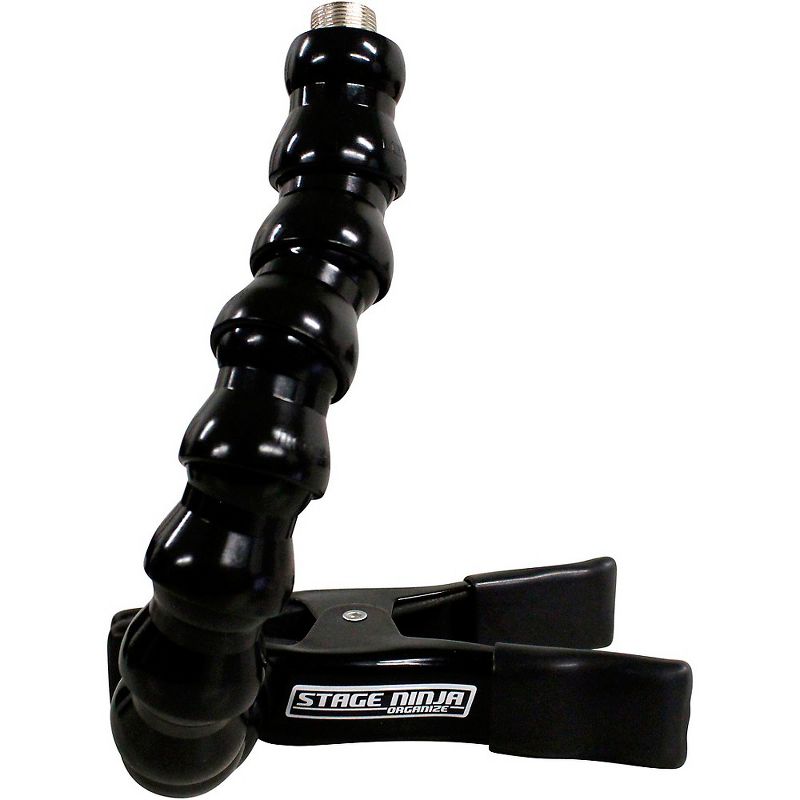 Stage Ninja MIC-12-CB Microphone Mount With Clamp Base Black/Steel