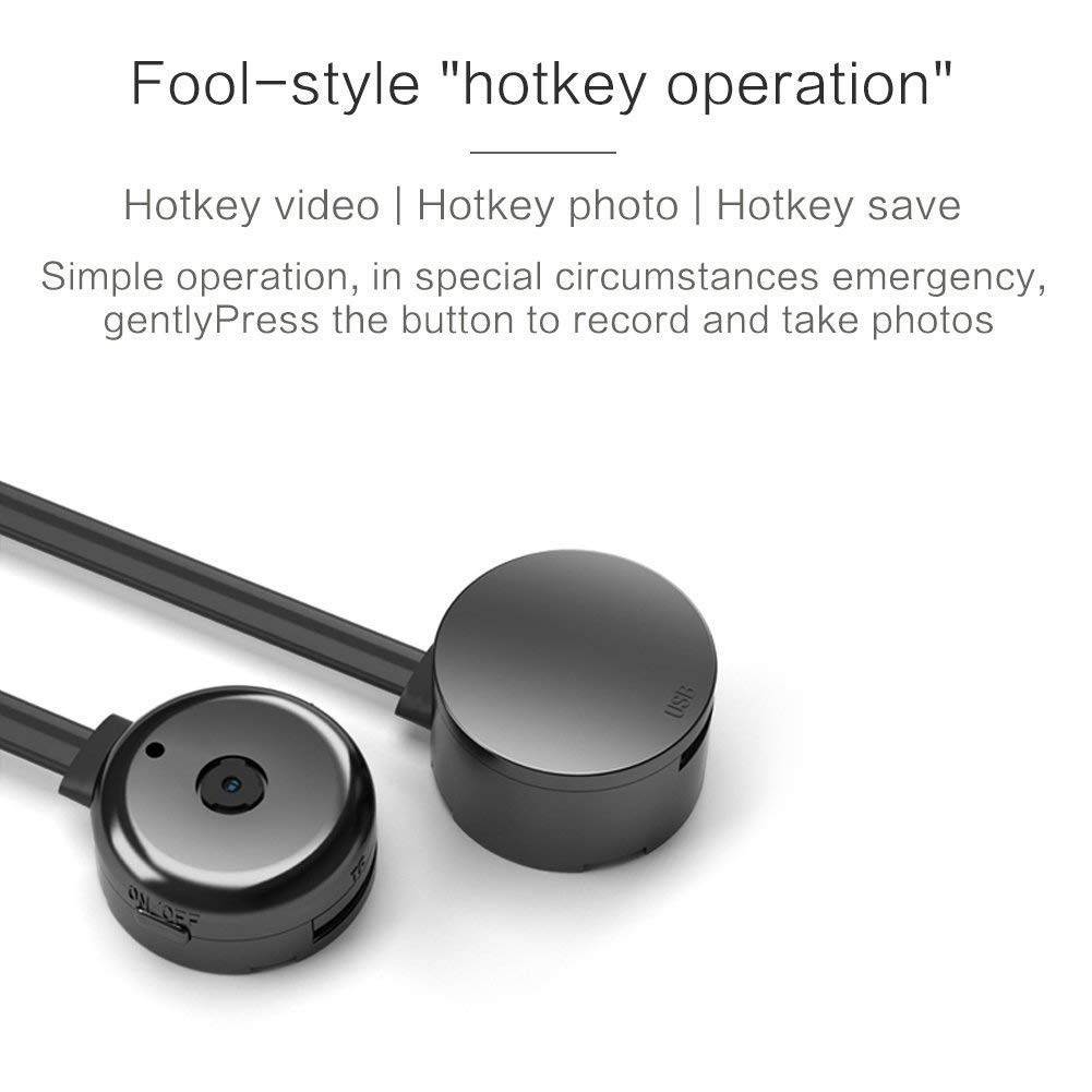 Mini Magnetic Attraction Camera, HD 1080P Smallest Nanny Camera Portable Video Recorder with Motion Detective Perfect Outdoor Pocket Camcorder  A11