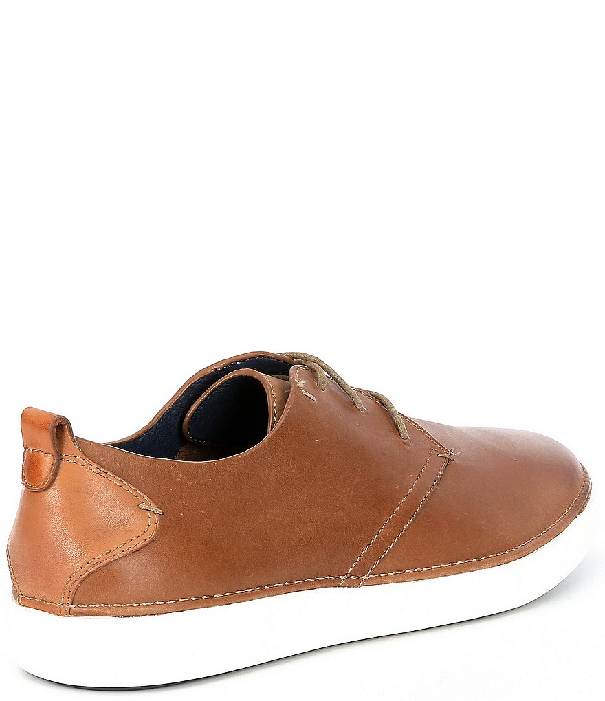 Johnston & Murphy Men's Noah Leather Plain Toe Lace-Up Shoes