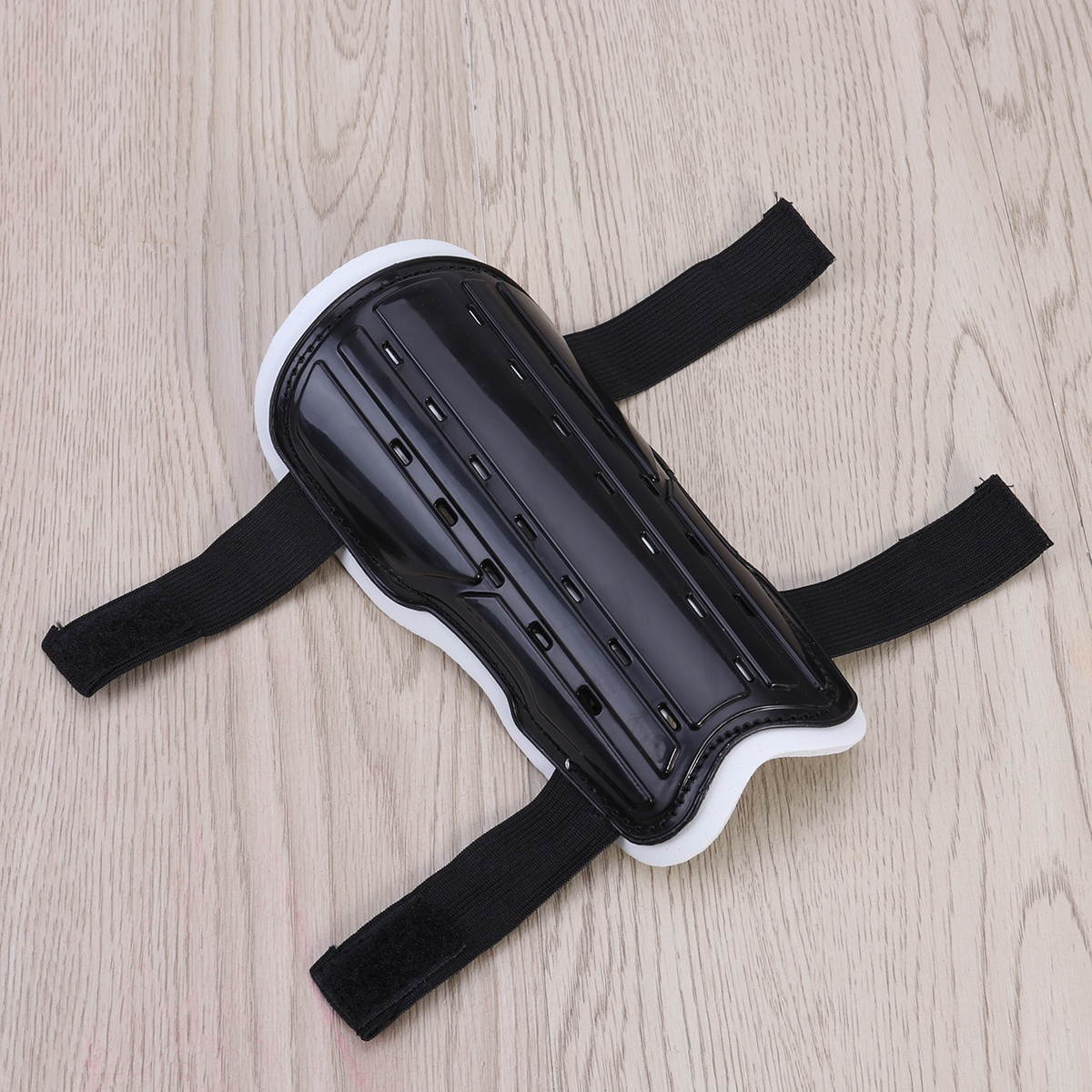 2 Pairs of Kids Soccer Shin Guards Youth Soccer Shin Pads for Boys Girls Lightweight and Breathable Child Calf Protective Gear Soccer Equipment for Children Teenagers Teens (Black and Blue)