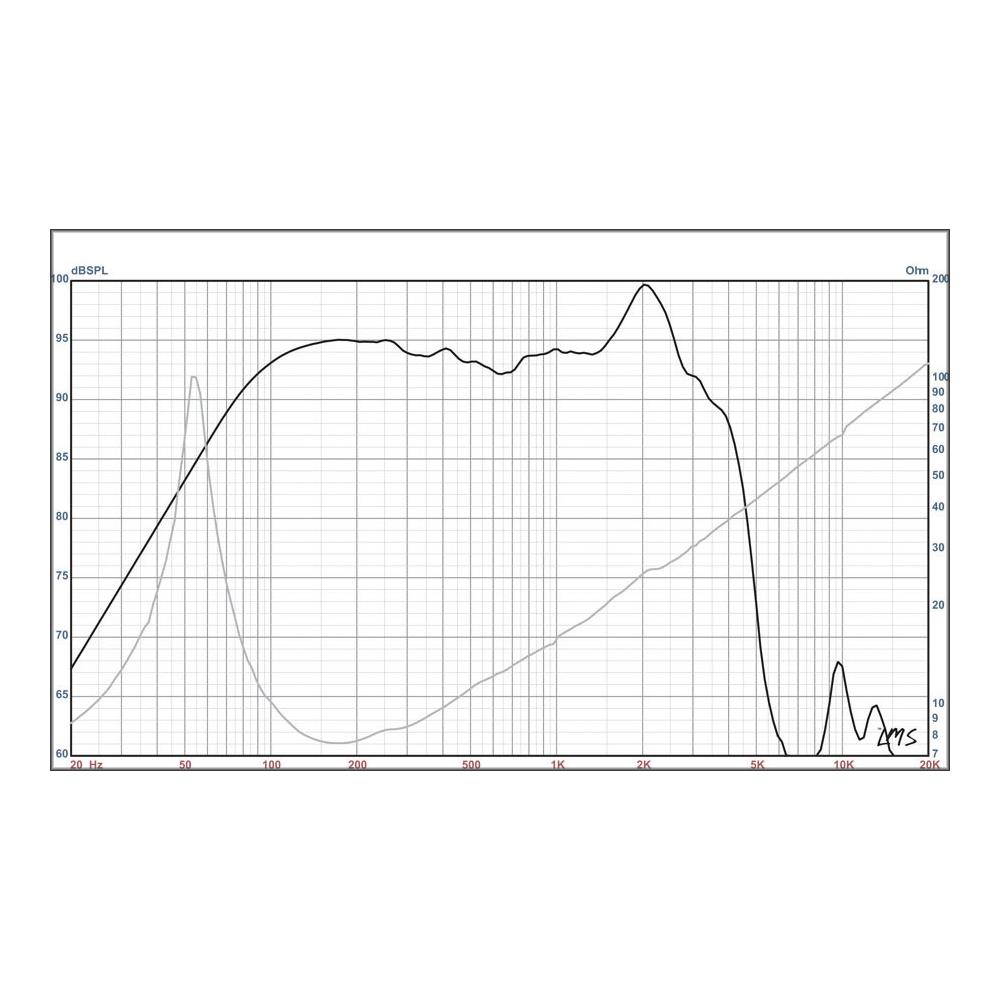 EMINENCE SPEAKER LLC DELTA12LFC 12 in. Speaker 500W RMS 45 Hz to 2.30 kHz - 4 Ohm