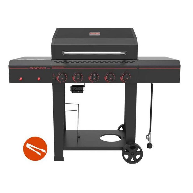 Kenmore 3-Burner Pedestal Gas Grill PG-4030400 Brown