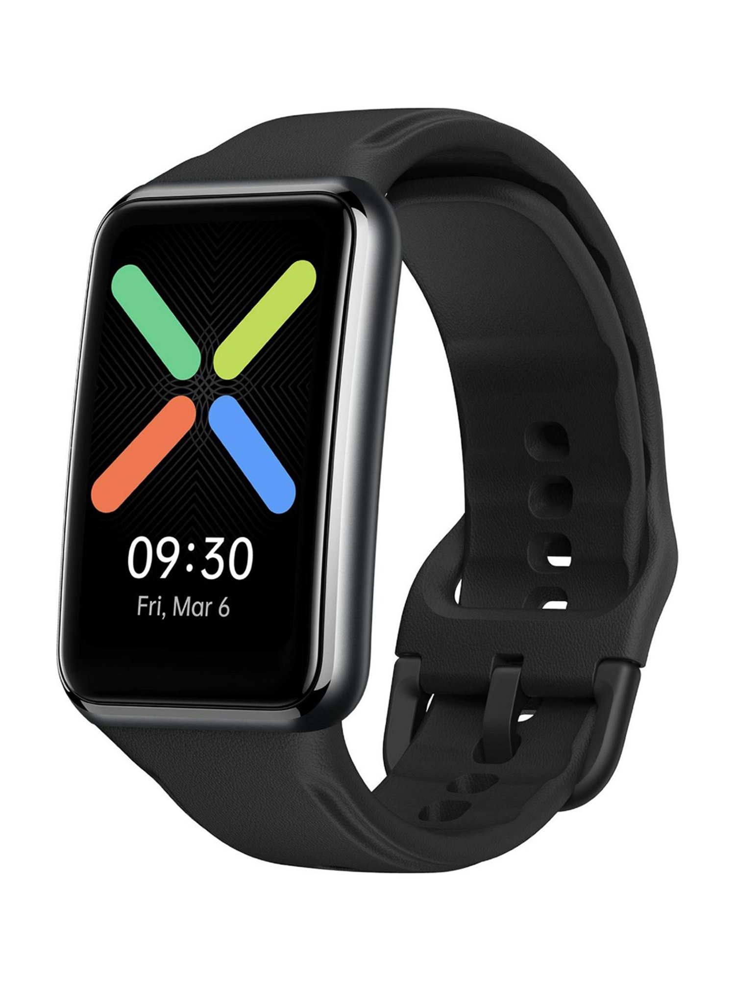 Oppo Watch Free 1.64 AMOLED Display Smartwatch 14 Days Long Battery Life (Black)