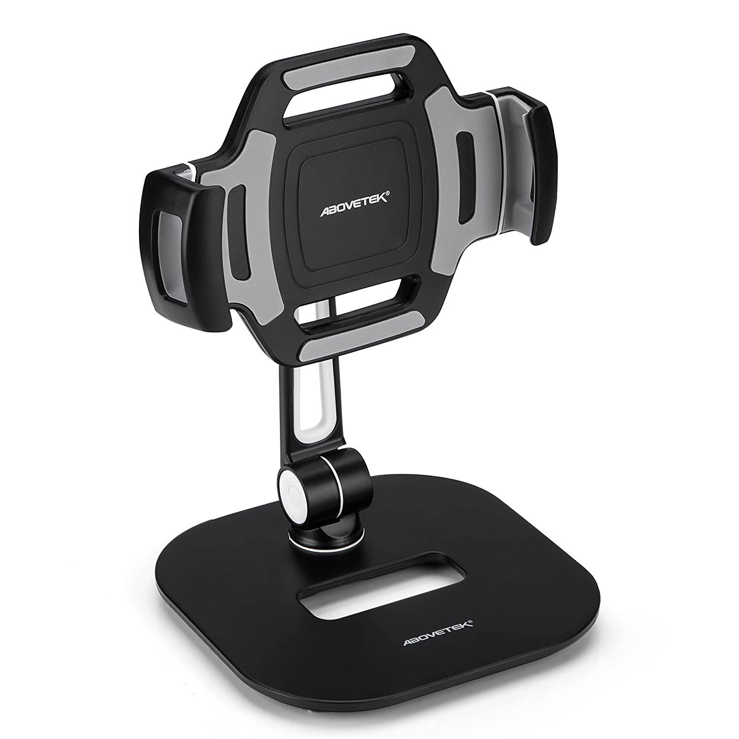 AboveTEK Bracket Tablet Holder for 5.5-13.5" Tablet & Phone (Holder Only), to Be Paired with Compatible AboveTEK Tablet Stand as Swivel Folding Clamp Mount for Kitchen Office Desk POS Kiosk Reception
