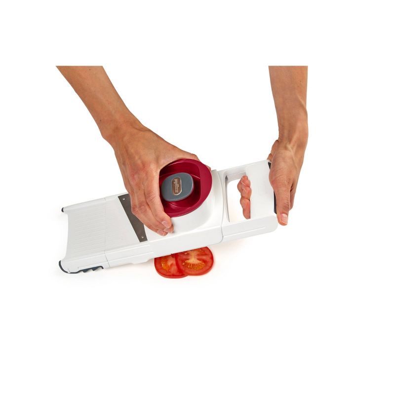 ZYLISS 4 in 1 Slicer Grater - Vegetable Cutter, Adjustable and Collapsible with Non-Slip Grip