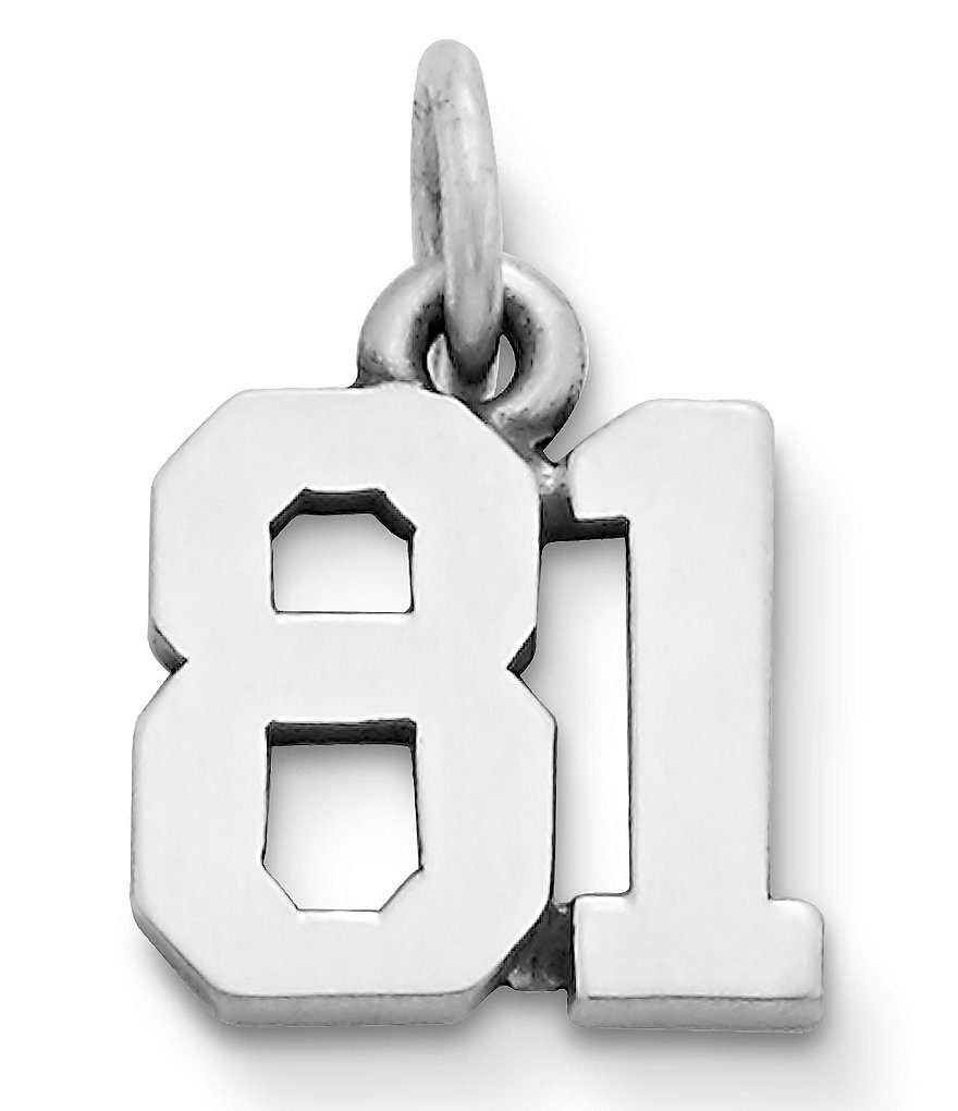 James Avery Faceted Lab-Created Amethyst February Birthstone Charm