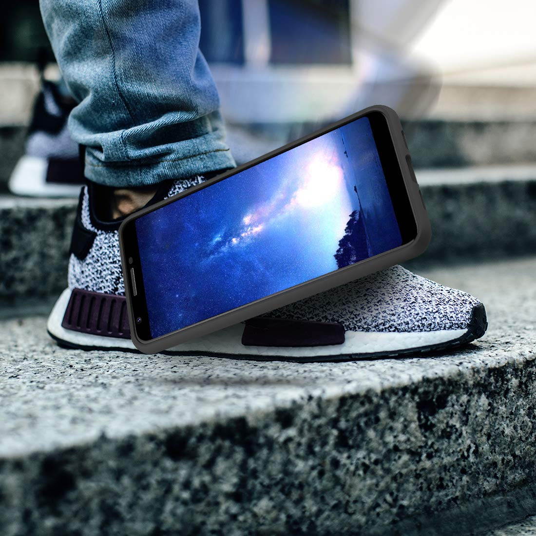 Google Pixel 3a (2019) Case, TUDIA [MERGE Series] Extreme Dual Layer Slim Precise Cutouts Phone Case For Google Pixel 3a [NOT Compatible with Pixel 3a XL Version] (Metallic Slate)