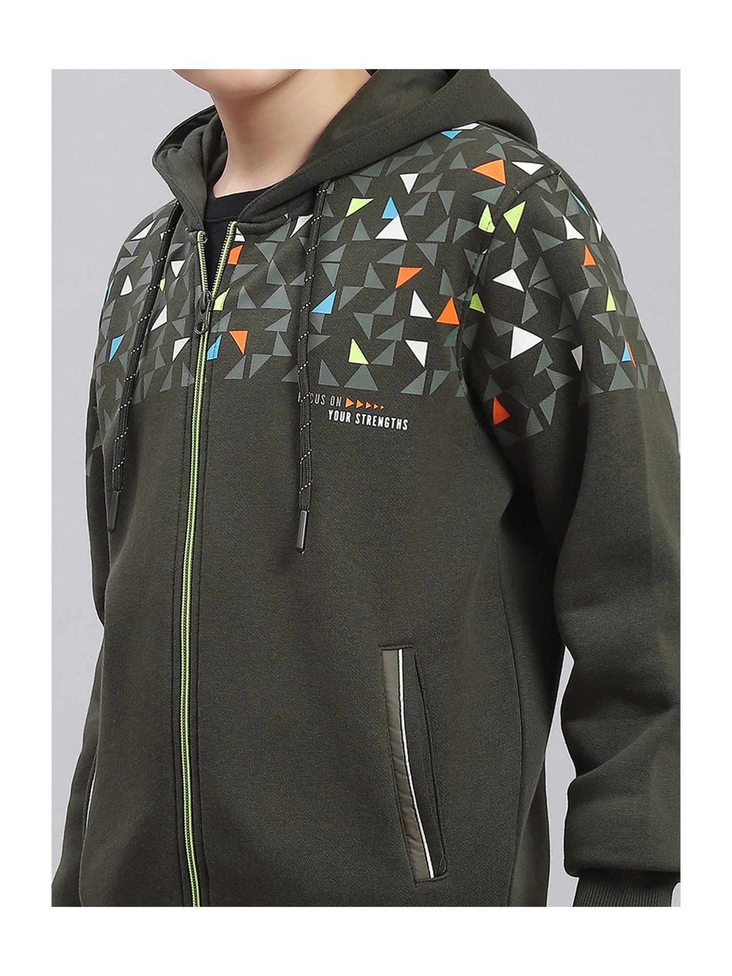 Mothercare Kids Navy Embellished Full Sleeves Sweatshirt