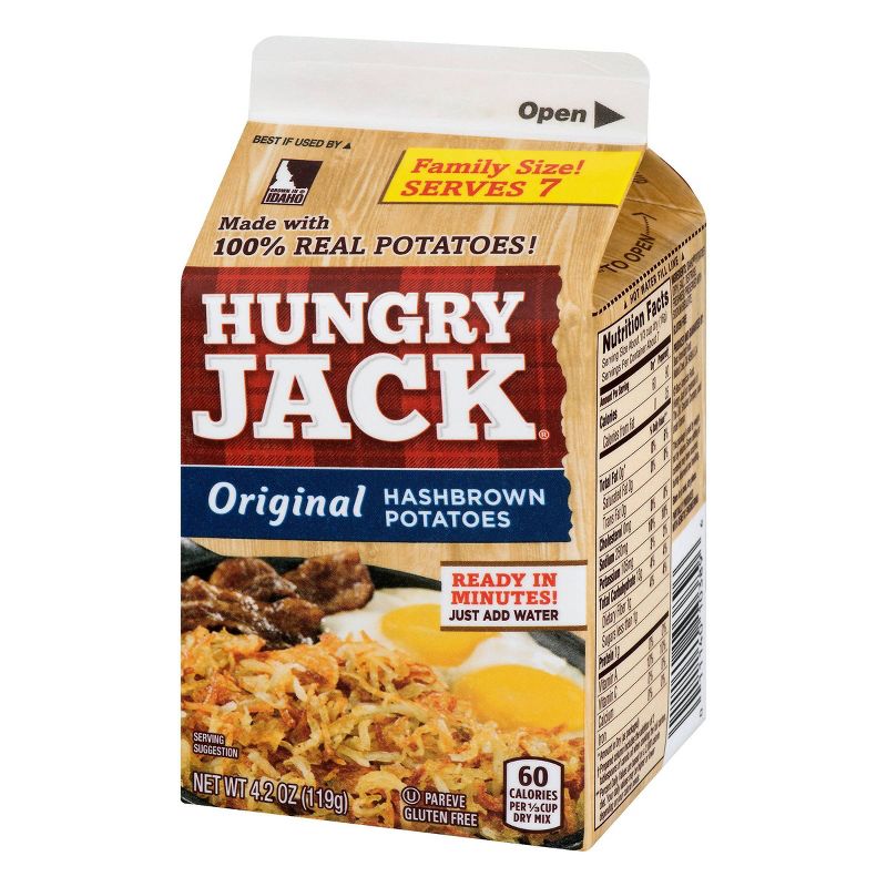 Hungry Jack Premium Hashbrown Potatoes - 4.2oz