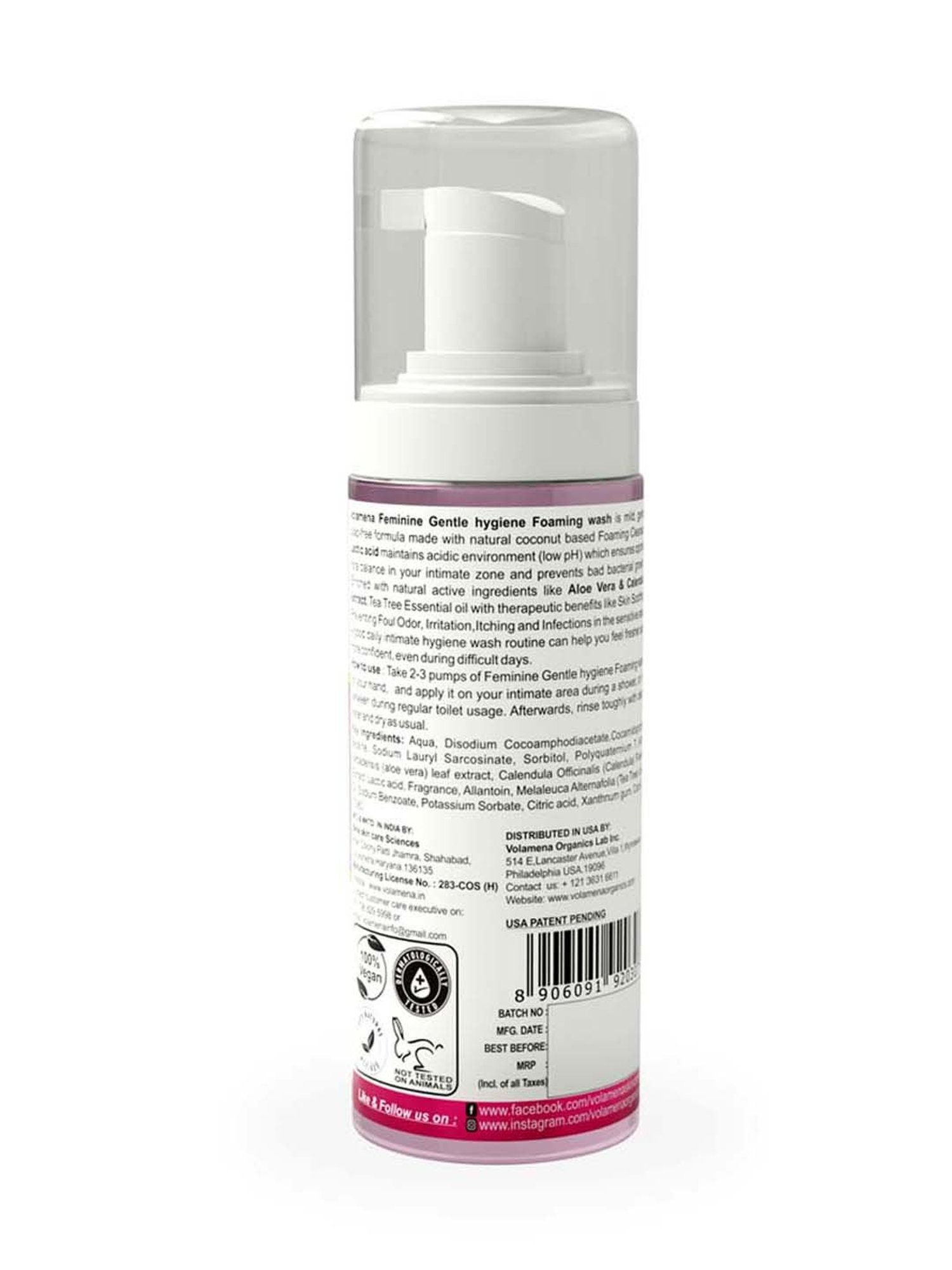 Volamena Feminine Gentle Hygiene Intimate Wash - 150 ml