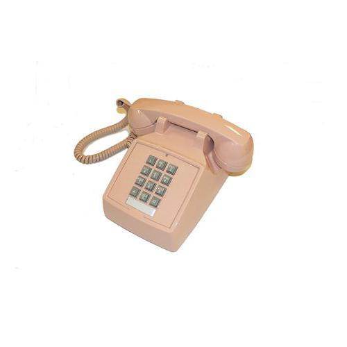 ITT 2500-V-BG Desk Phone with Ringer Volume Control - Beige