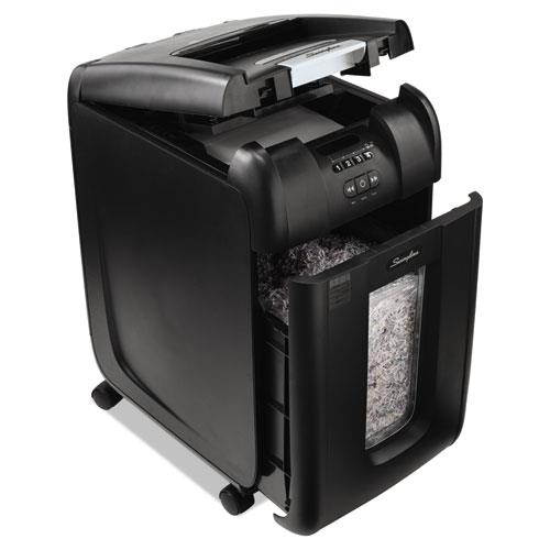 Paper Shredder, Auto Feed, 230 Sheet Capacity, Super Cross-Cut, 1-5 Users, Stack-and-Shred 230X (1757573)