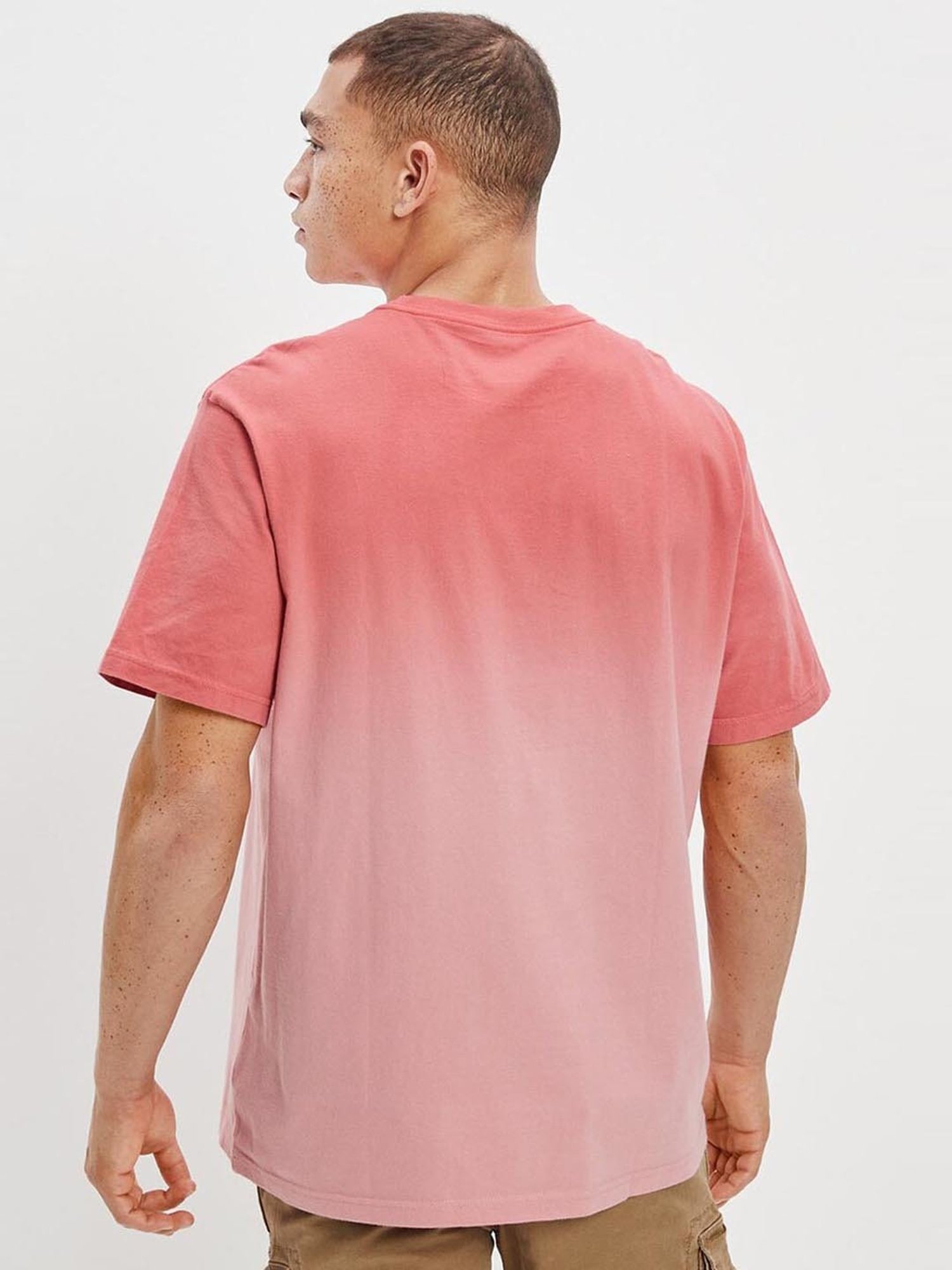 American Eagle Outfitters Red Cotton Regular Fit Printed T-Shirt