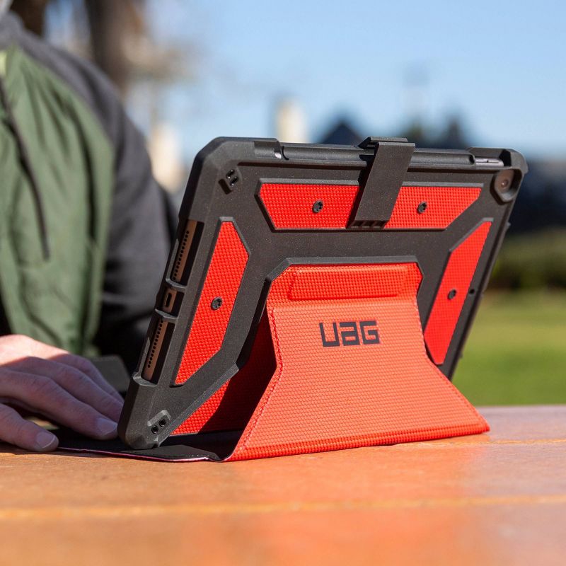 Urban Armor Gear (UAG) Apple iPad (7th/8th Gen) 10.2-inch Metropolis Case - Magma