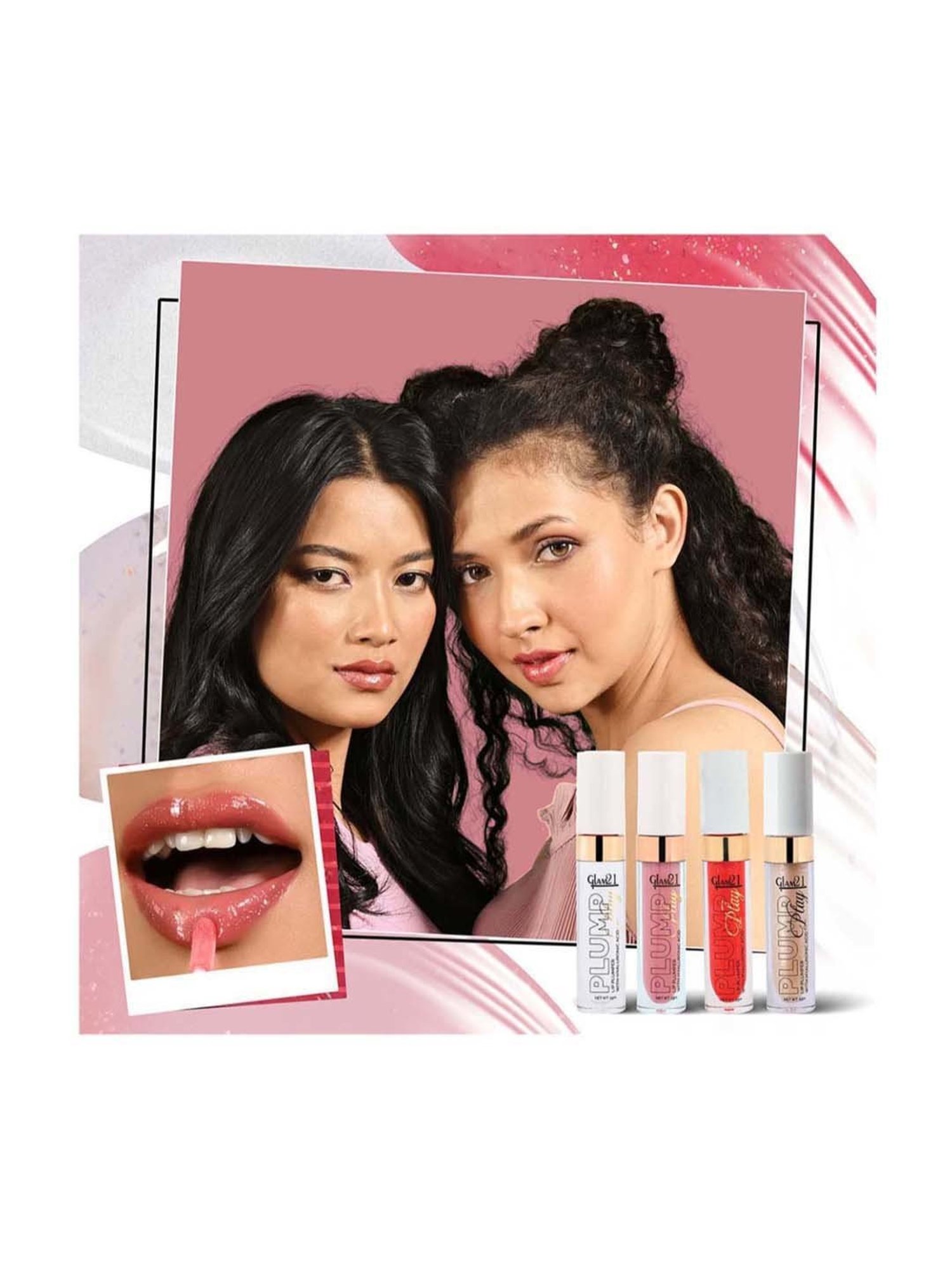 Glam21 Plump Play Lip Plumper 04 Nude Shimmer - 5 gm