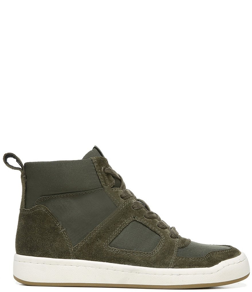 Zodiac Orion Fabric And Suede Lace-Up High Top Sneakers