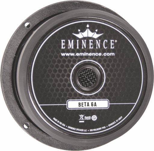 EMINENCE BETA6A 6.5 MIDBASS DRIVER 350W