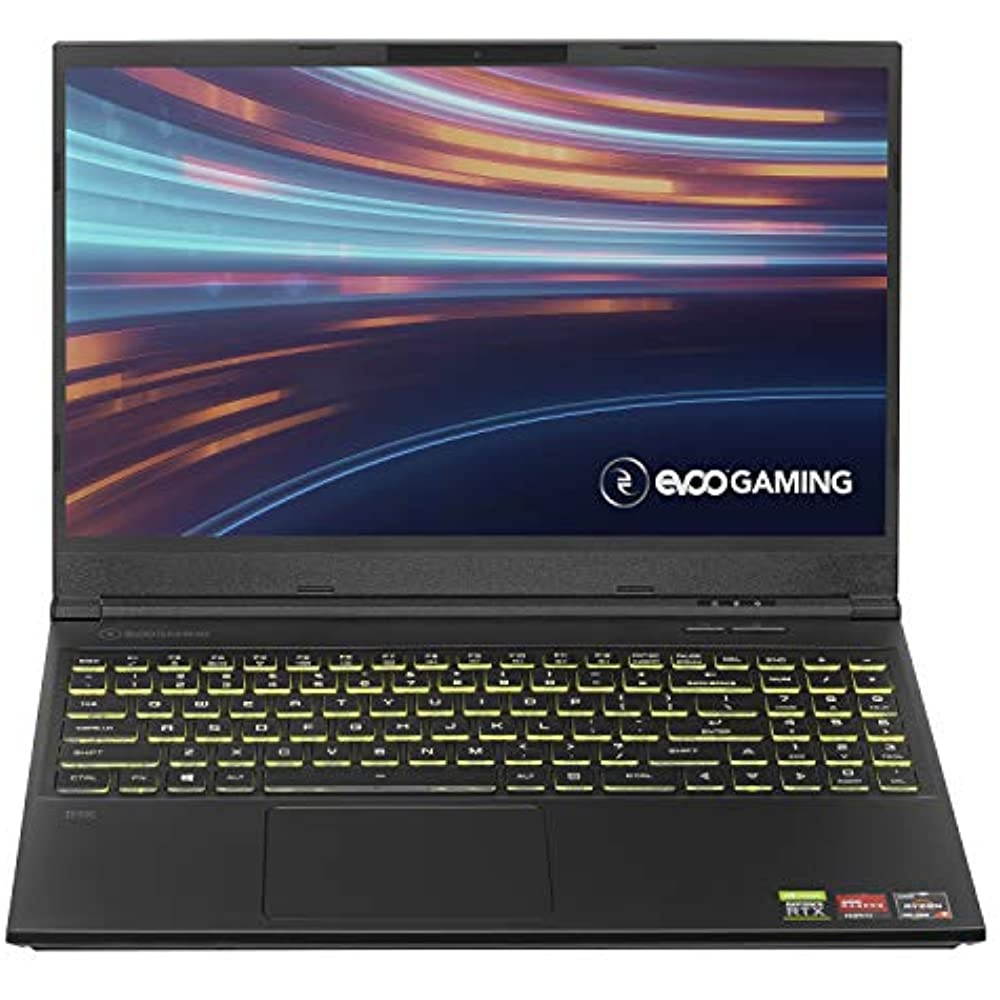 Evoo Gaming 15.6&rdquo; Laptop, FHD, 120Hz, AMD Ryzen 7 4800H Processor, NVIDIA GeForce RTX 2060, THX Spatial Audio, 512GB SSD, 16GB RAM, RGB Backlit Keyboard, HD Camera, Windows 10 Home, Black (EG-LP7-BK)