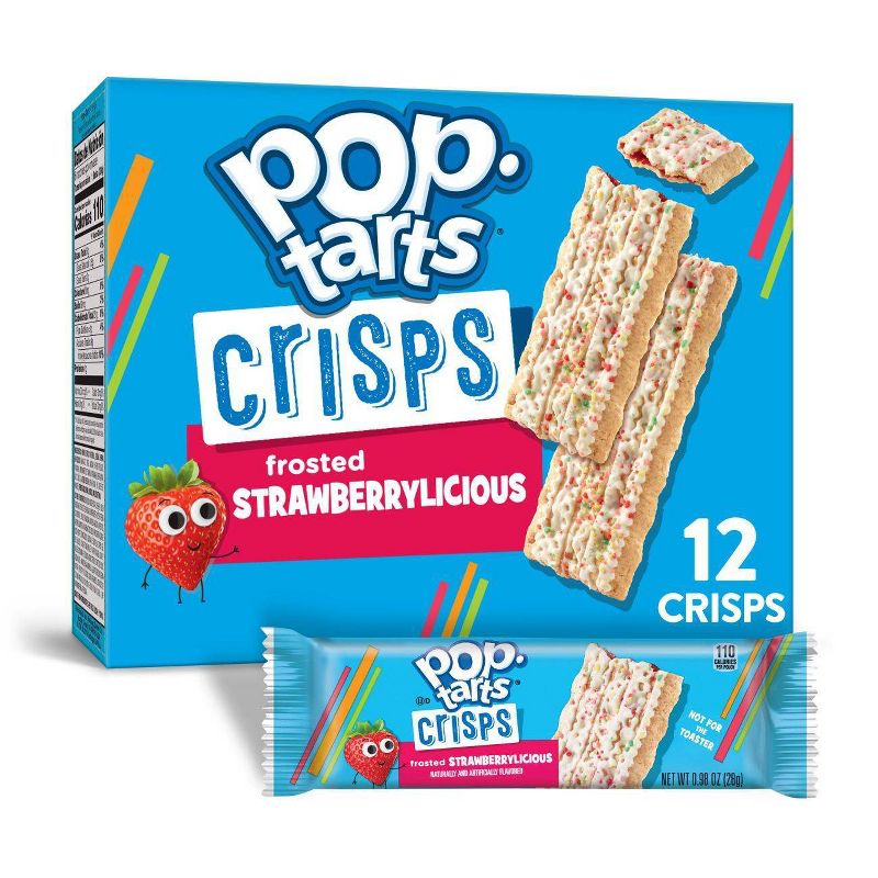 Pop-tarts Crisps Strawberry - 12ct