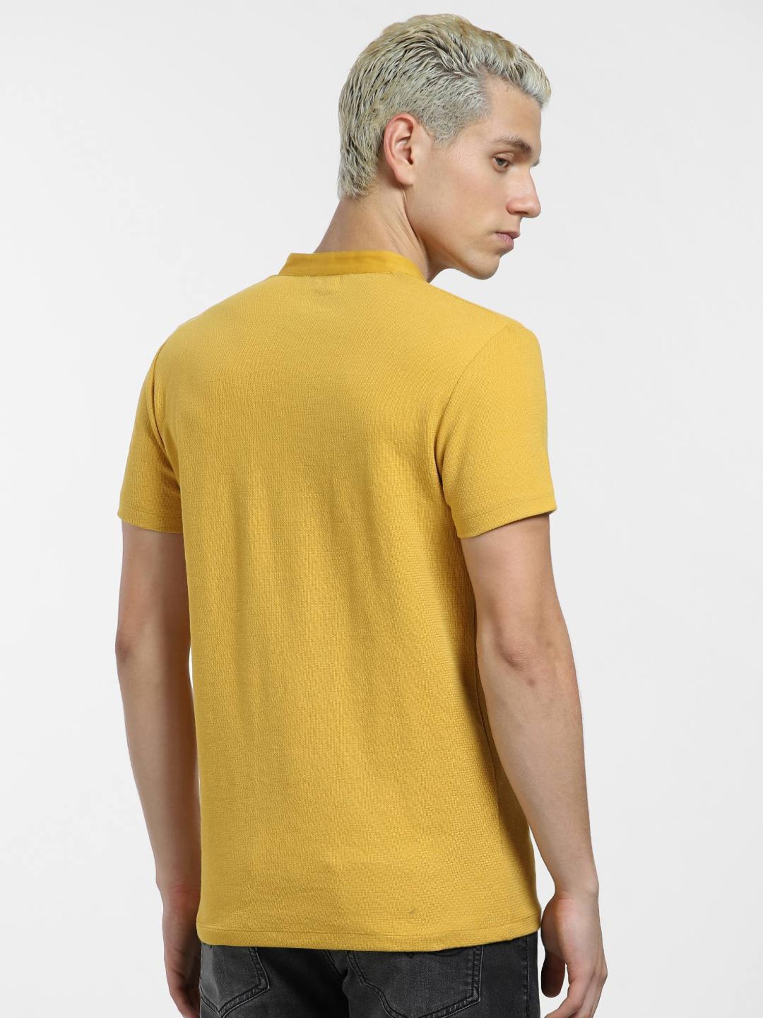 Jack & Jones Honey Cotton Slim Fit Henley T-Shirt