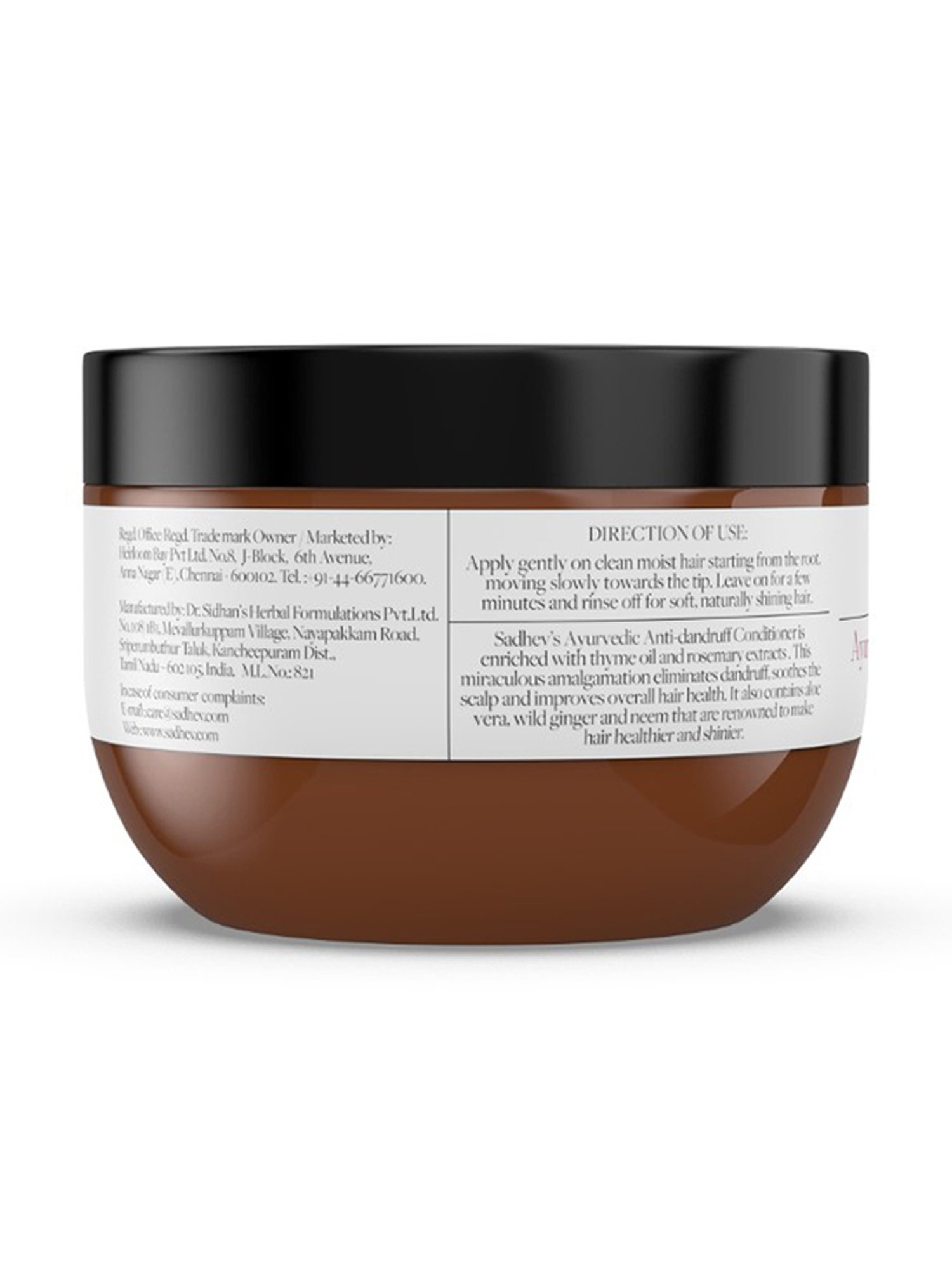 SADHEV The Art Of Ayurveda Ayurvedic Anti-Dandruff Conditioner - 200 ml