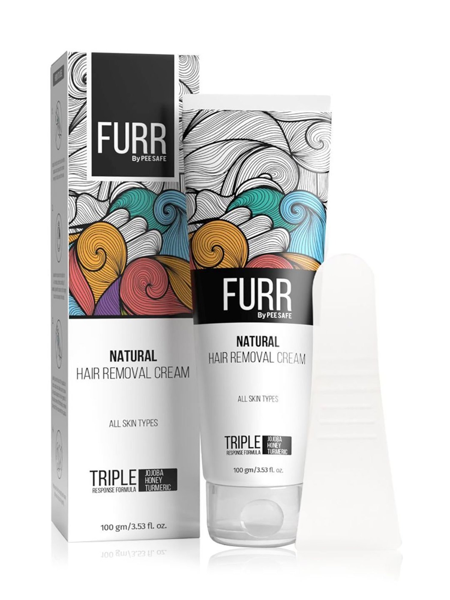 FURR By Pee Safe Hair Removal Cream - 100 gm