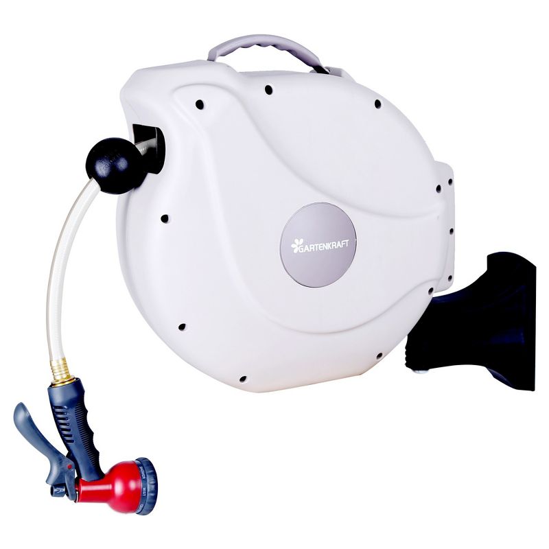 Gardena Comfort 50 Foot Wall Mounted Garden Hose Reel Box  (2 Pack)