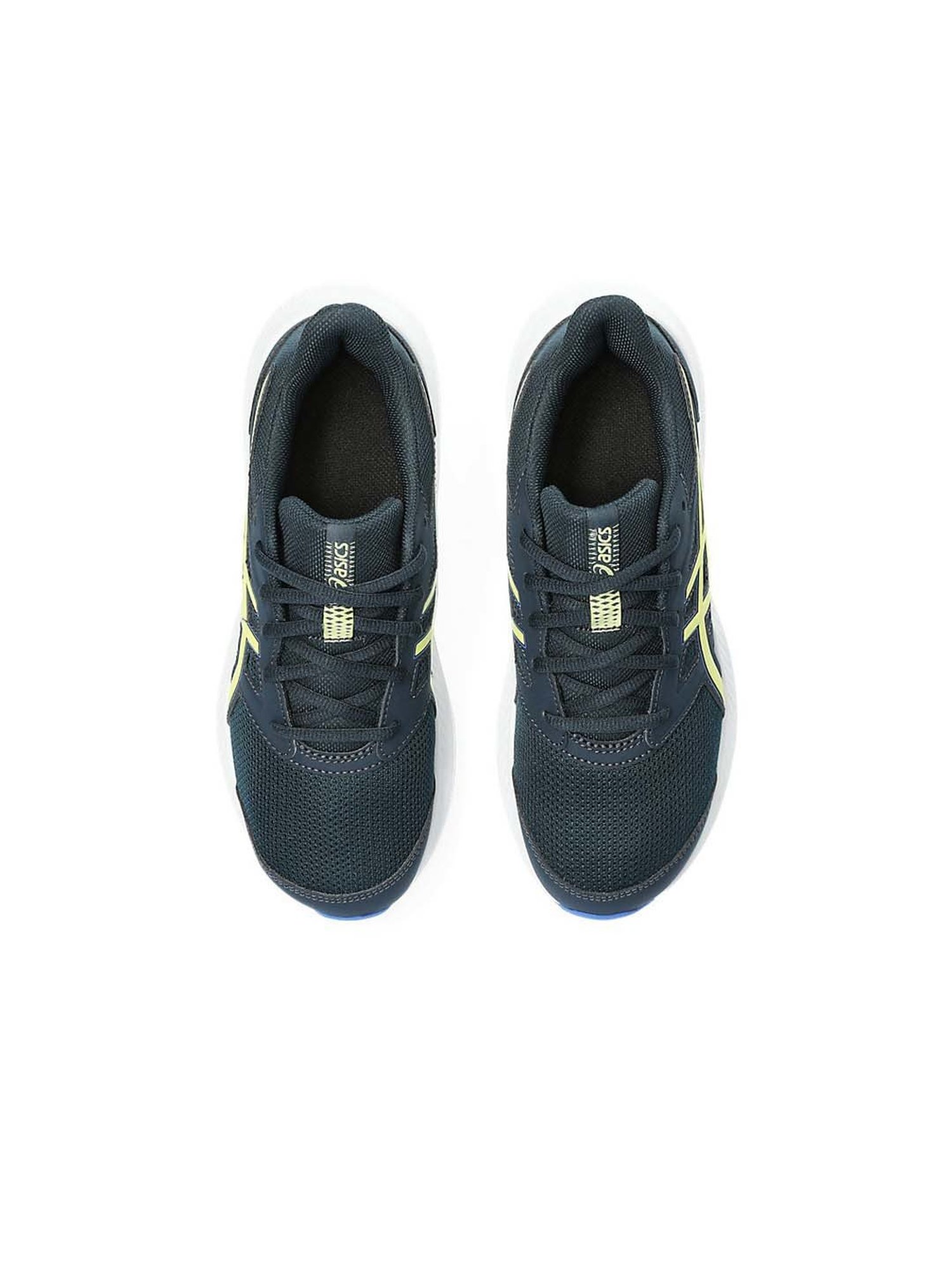 Asics Kids JOLT 4 GS French Blue & Yellow Running Shoes