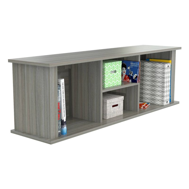 Wall Mounted Hutch Gray - Inval