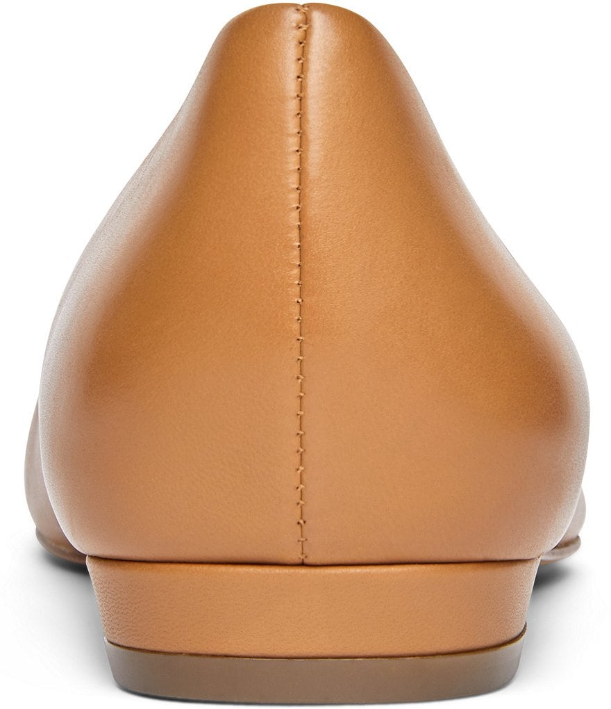 Jack Rogers Blair Pointed Toe Bow Leather Flats