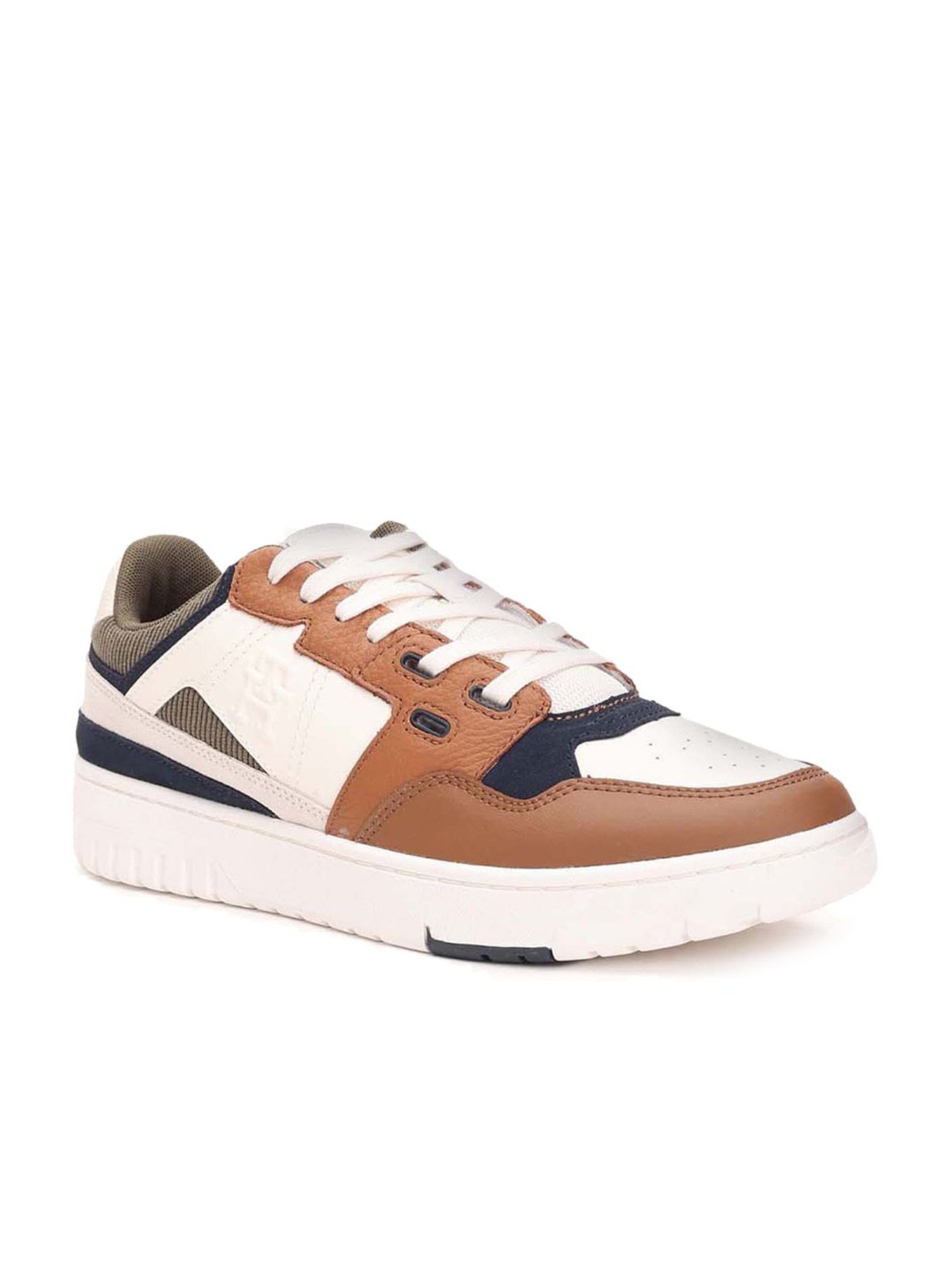 Tommy Hilfiger Men's Brown Casual Sneakers