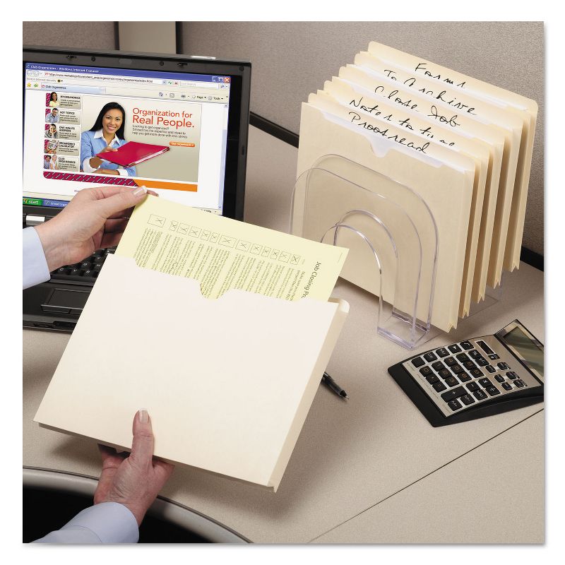 Smead Manila File Jackets 2-Ply Top 2" Exp Legal 11 Point Manila 50/Box 76560