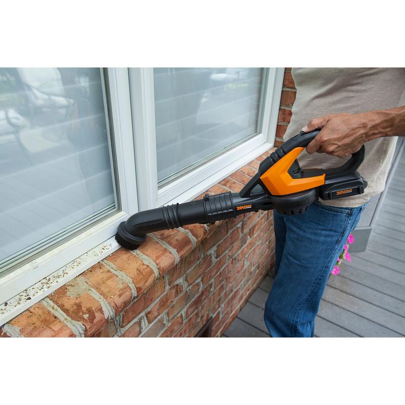 Worx WG545.9 Cordless Sweeper/Blower, 120 mph WorxAIR (Tool Only)