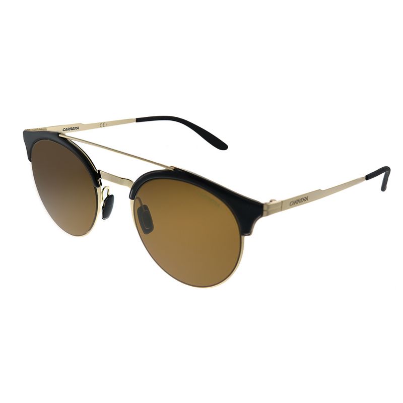 Carrera 141/S J5G Unisex Round Sunglasses Gold 51mm