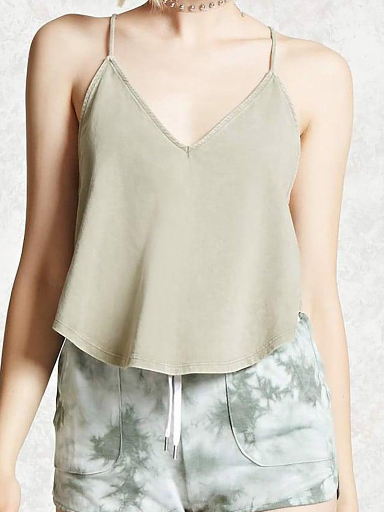 Forever 21 Olive Camisole
