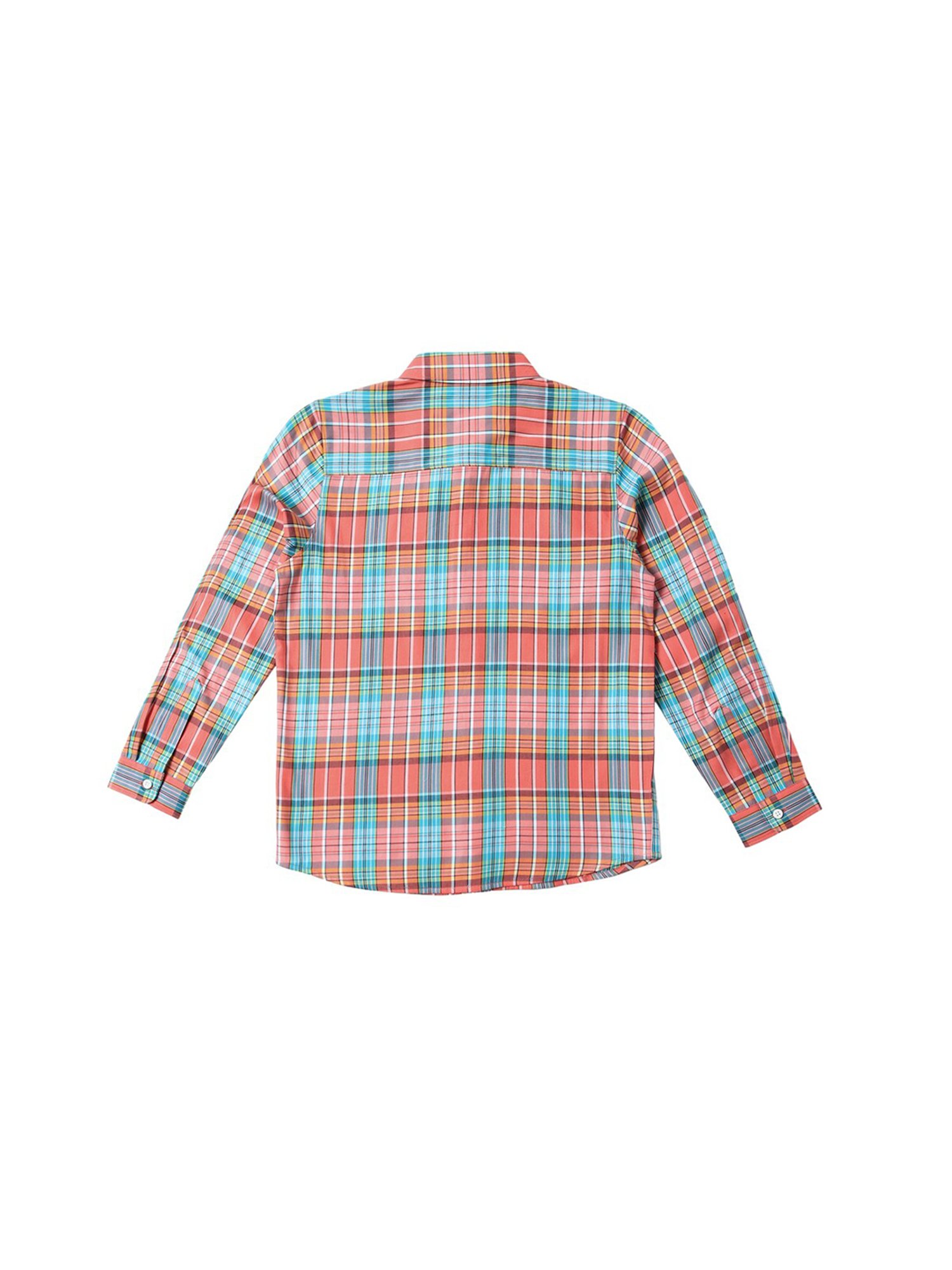 Allen Solly Junior Multicolor Checks Full Sleeves Shirt