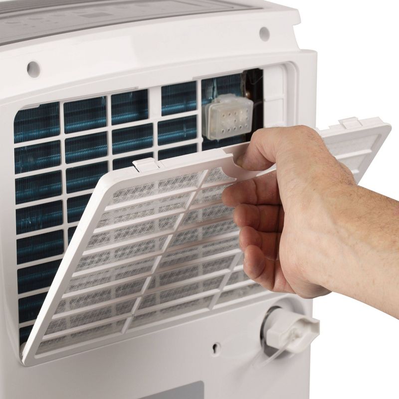 BLACK+DECKER 50pt BDT50PWTB Portable Dehumidifier with Built in Pump White