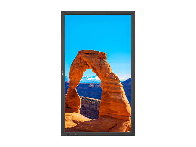 NEC V323-3 32" Full HD LED Commercial LCD Display with Integrated Speakers, OPS Slot, Landscape/Portrait, Full 24/7 Scheduler Function